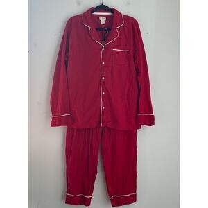 Carter’s Little Planet Organic Cotton flannel holiday long sleeve pajama set XL